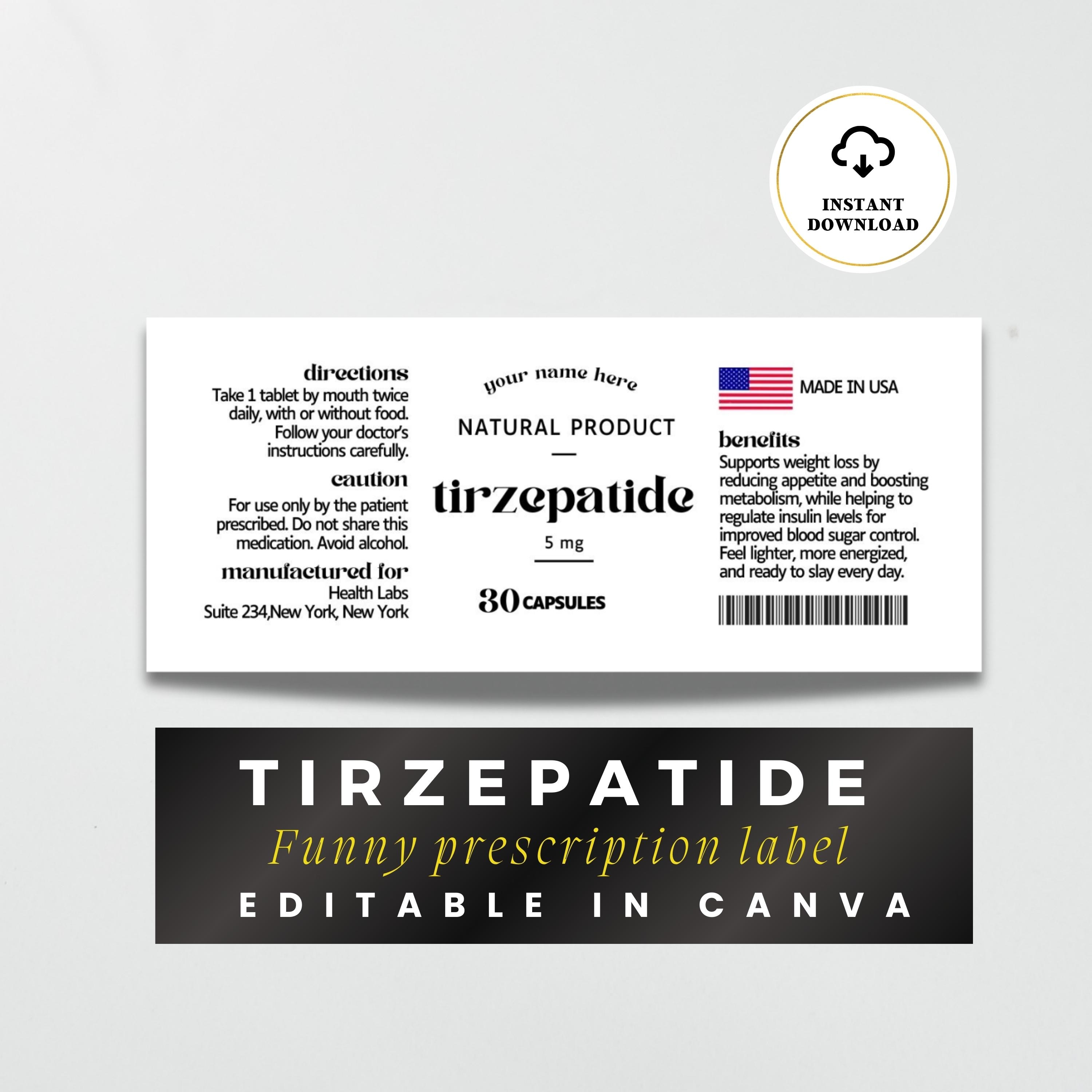 Prescription Label, Editable Prescription Label, Funny Prescription, Gag Gift for Woman, Canva Template, Canva Label, DIY Label - Etsy Prescription Label, Editable Prescription Label, Funny Prescription, Gag Gift for Woman, Canva Template, Canva Label, DIY Label - Etsy