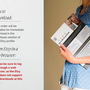May include: A person holding a flyer with the word "GLOW" and product information. The flyer has images of faces and text that says "CH-Cu BPC 157 and TB 500". The flyer also includes instructions on how to download the product.