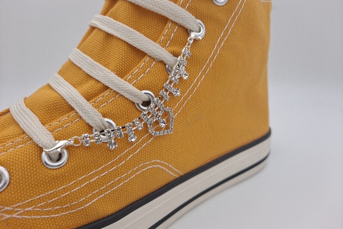 Bling Diamond shoelace accessories cute Lace locks custom af1 Etsy