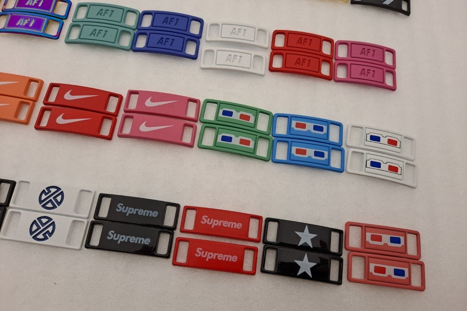 Lace locks custom af1 shoes accessory shoelaces pins air force Etsy