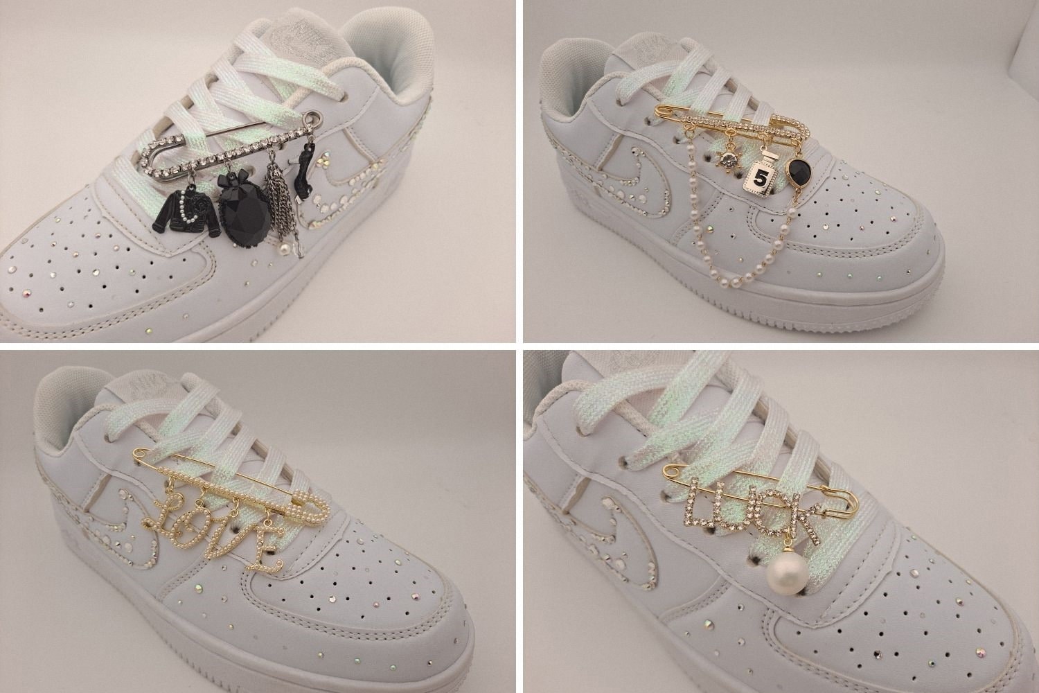 Shoelace accessories custom af1 shoes pins air force 1 Etsy