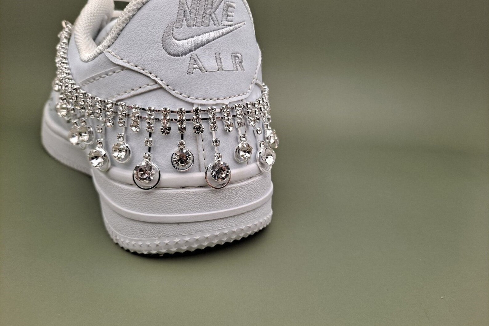 Bling Chain for Shoes Custom Af1 Shoes Accessory Shoelaces Etsy