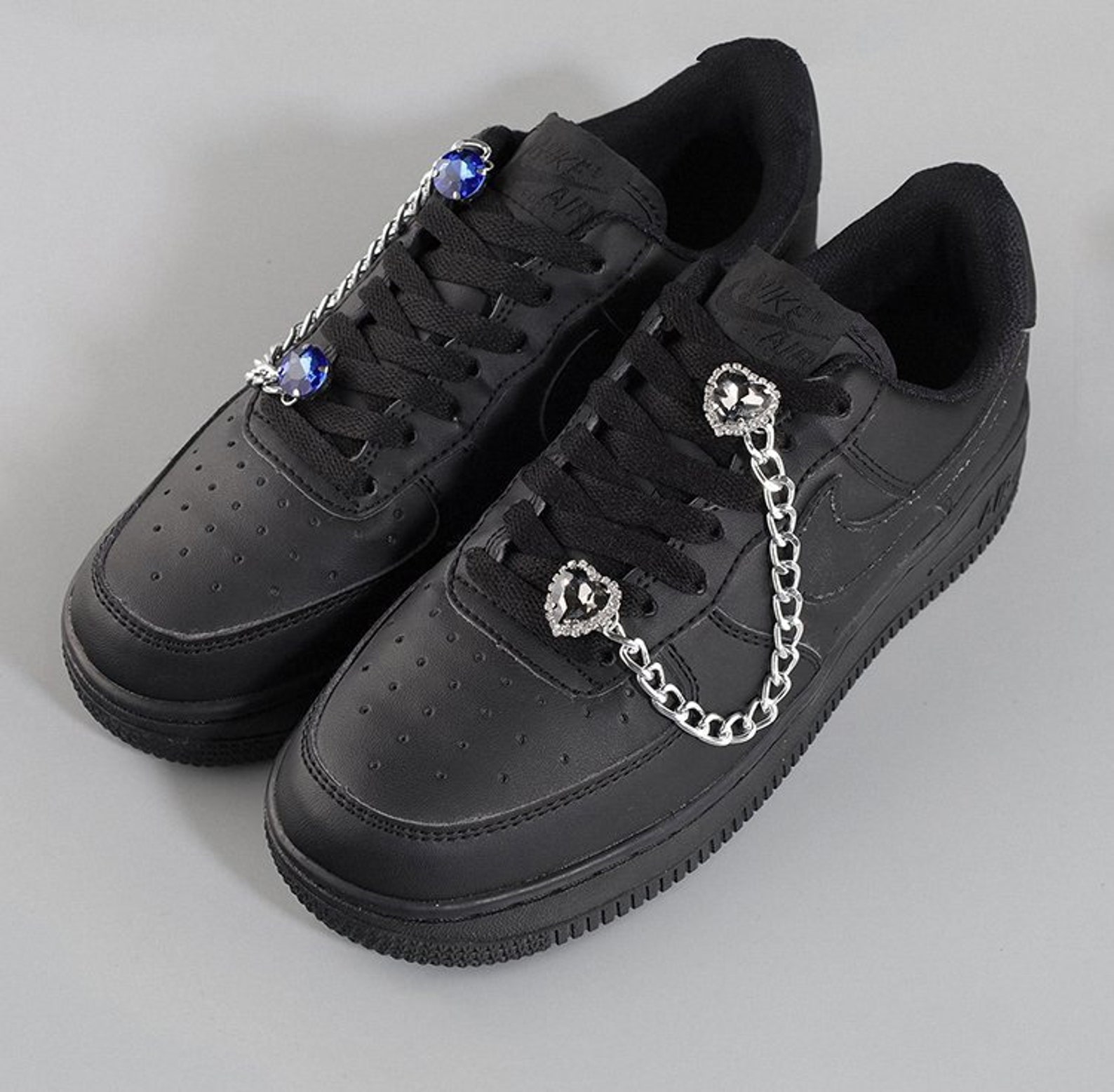 Diamond shoelace accessories custom af1 shoes pins air force 1 Etsy