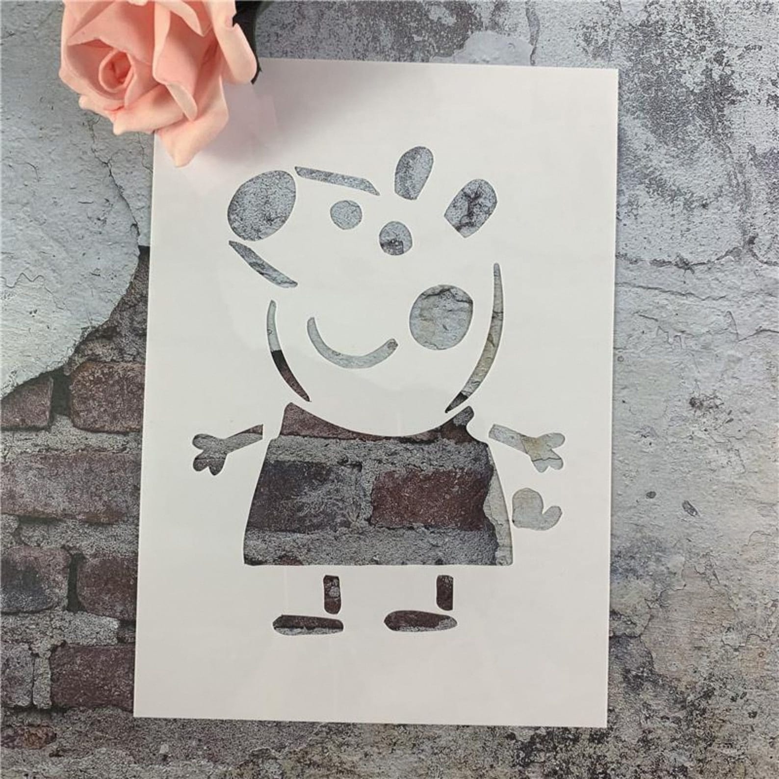 Peppa Pig Stencil