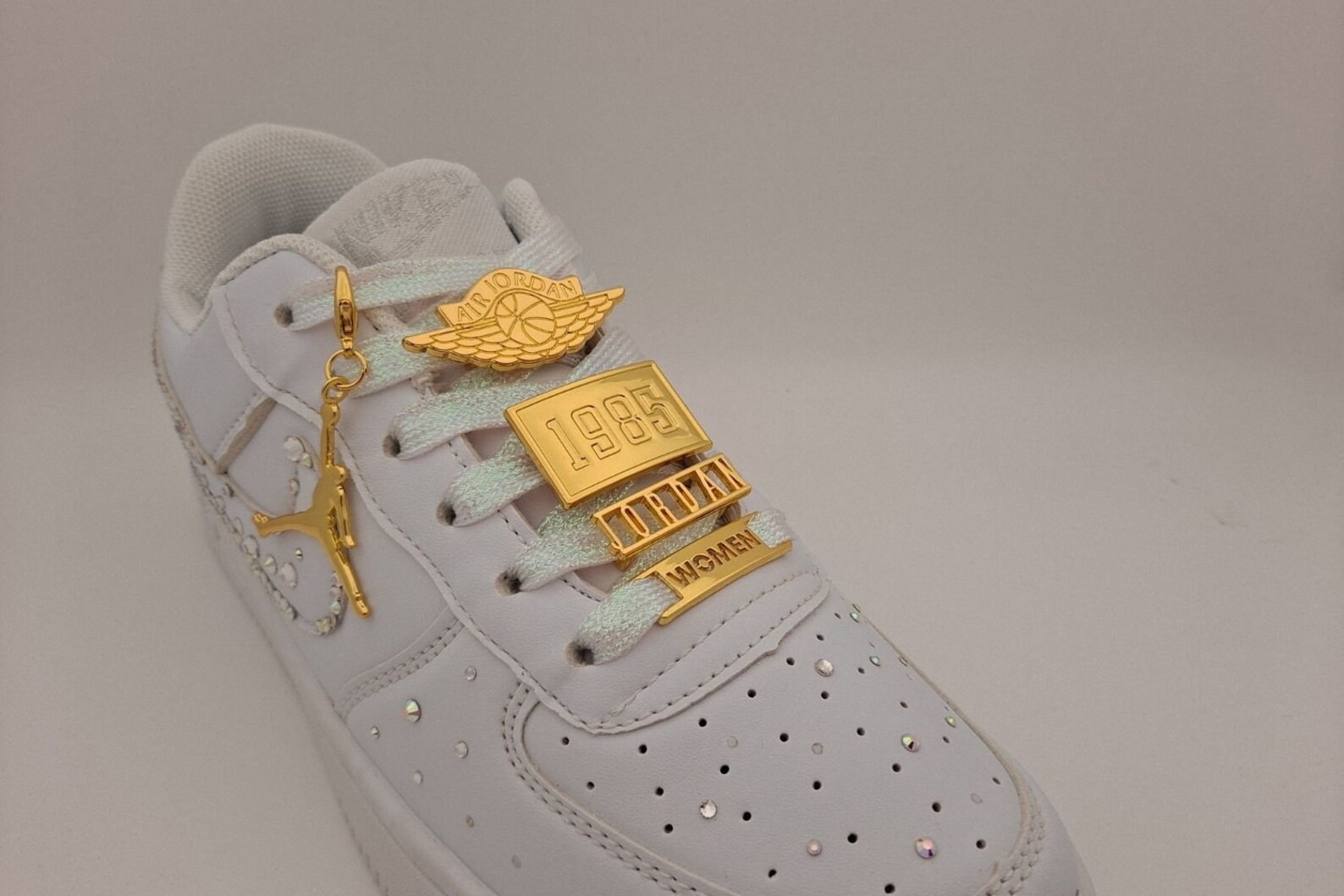 Lace locks custom af1 shoes accessory shoelaces pins air force Etsy