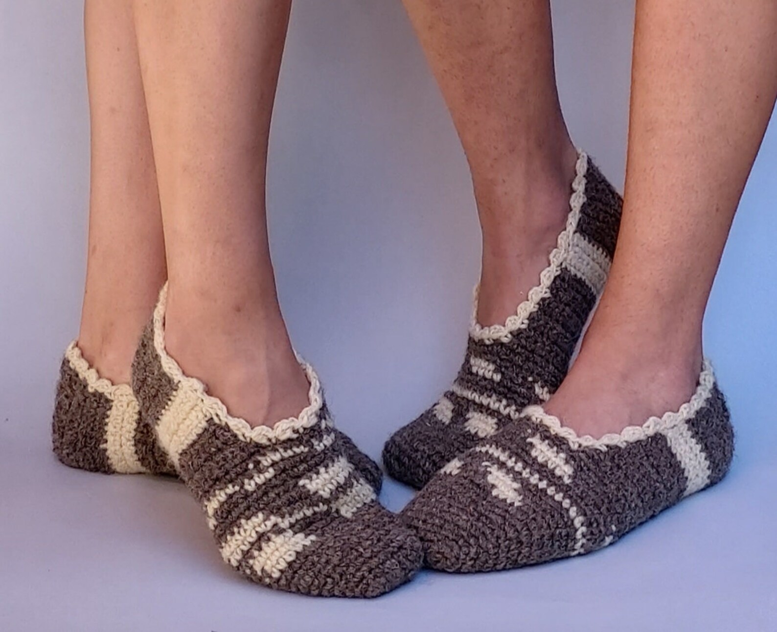 Men Wool Slipper Hand Knitted Slipper Organic Wool Slippers Etsy