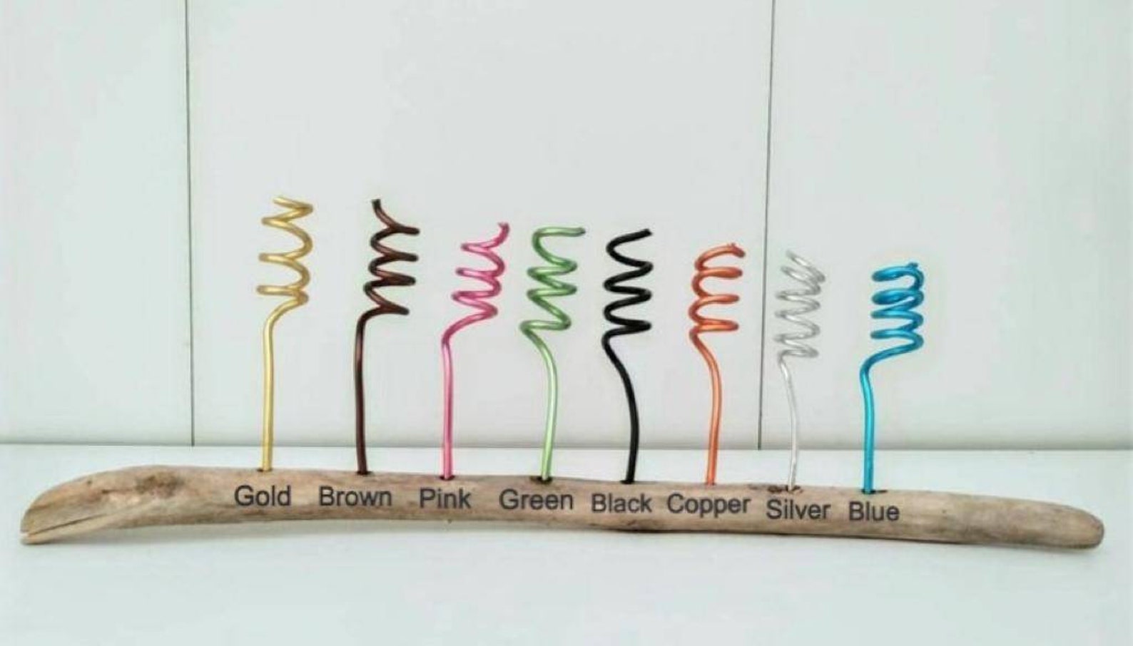 Handmade Wire Bees on Driftwood Home Decor Bee Gifts Wire Etsy UK