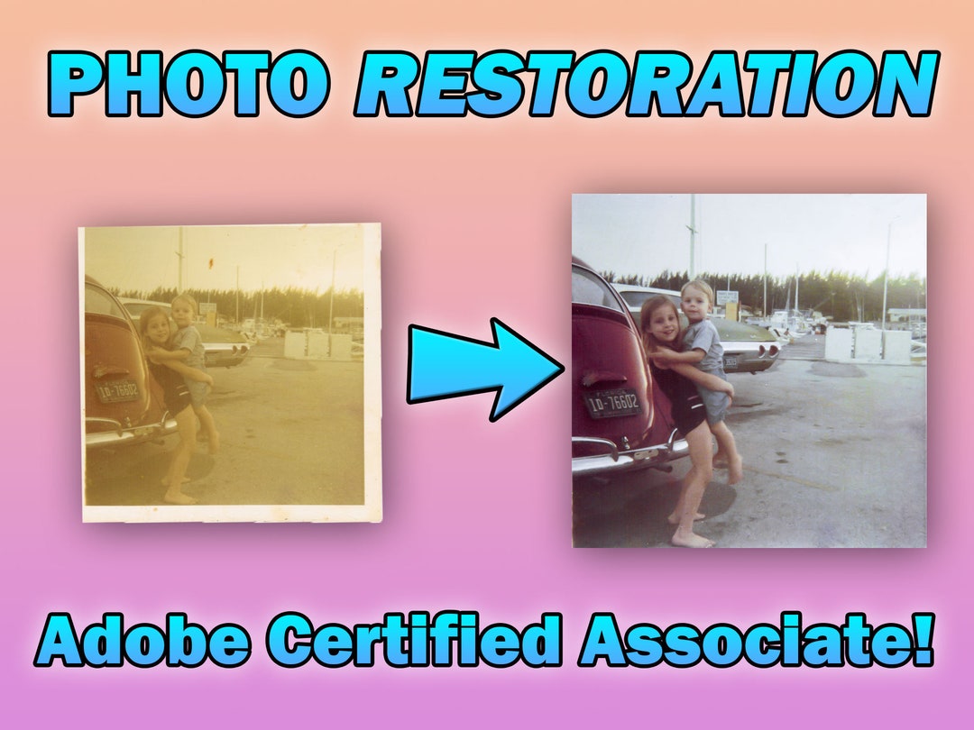 Photo Restoration / Restore Your Old Photos Fix Yellowing