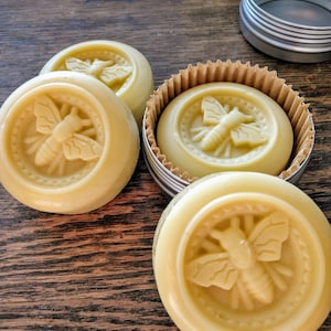 Bees Knees Wild Flower Honey Hard Lotion Bar image 1