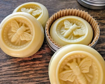 Bees Knees Wild Flower Honey Hard Lotion Bar