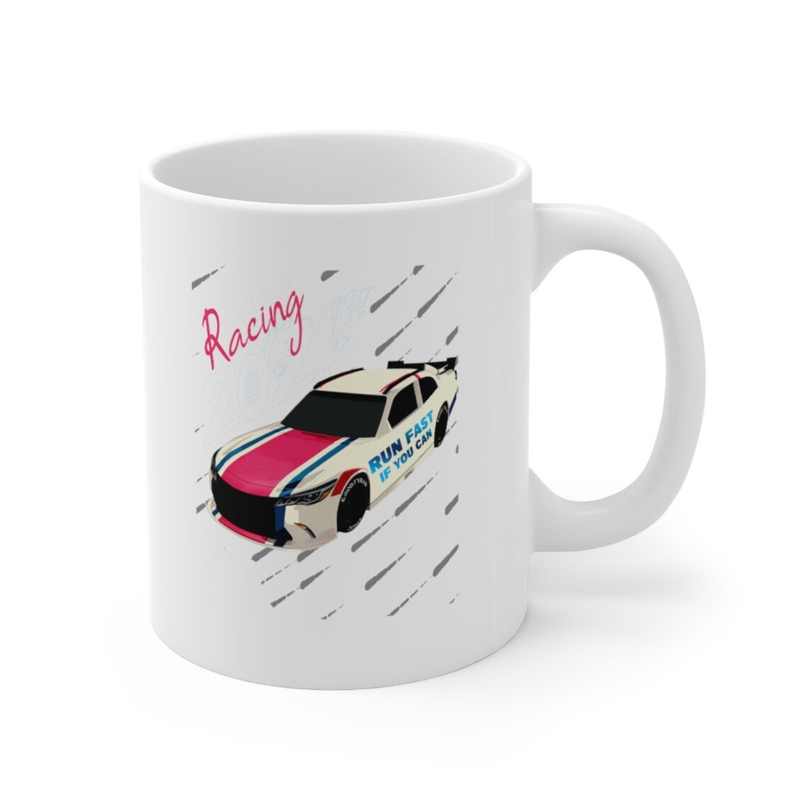 Weekends Are For RACING 2021 Mug Racing Car Mug Run Fast As Etsy