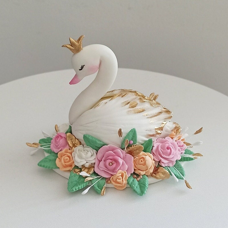 Swan Wedding Cake - Etsy