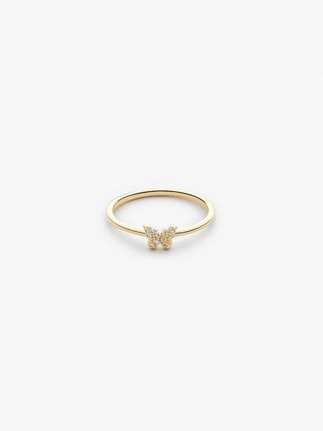 Simple butterfly best sale ring