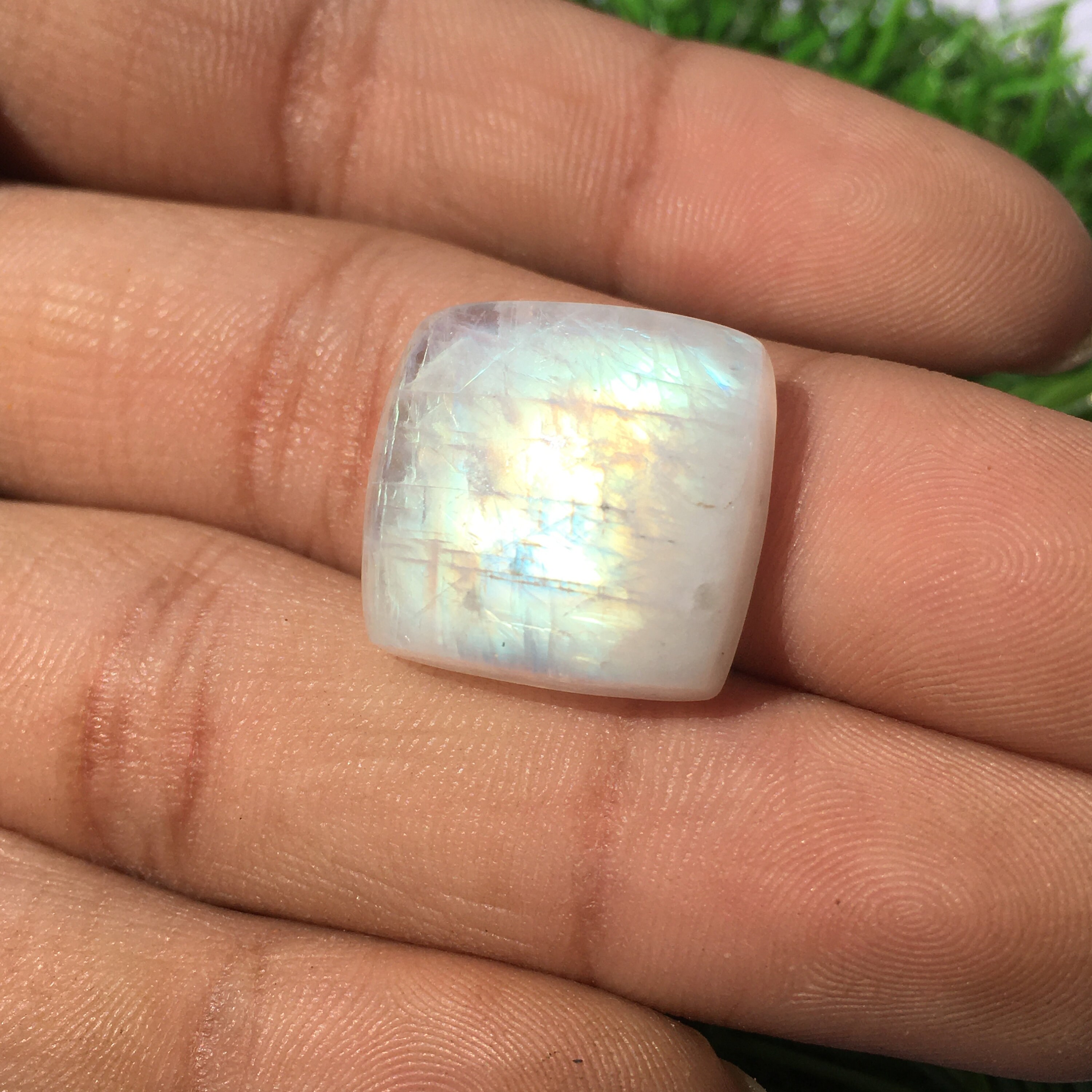 Glorious Natural Rainbow Moonstone Cabochon AA Quality Etsy