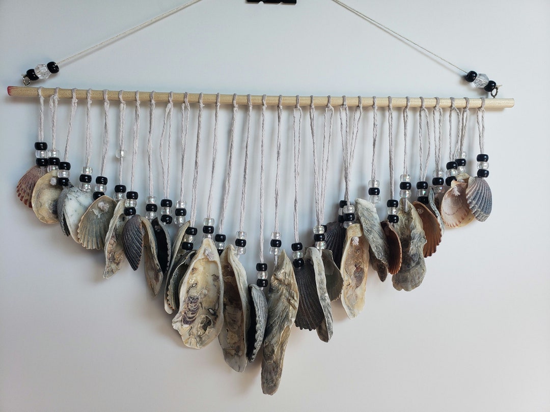 Scallop and Oyster Shell Chime - Etsy