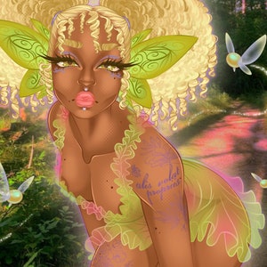 Her Own Wings Print