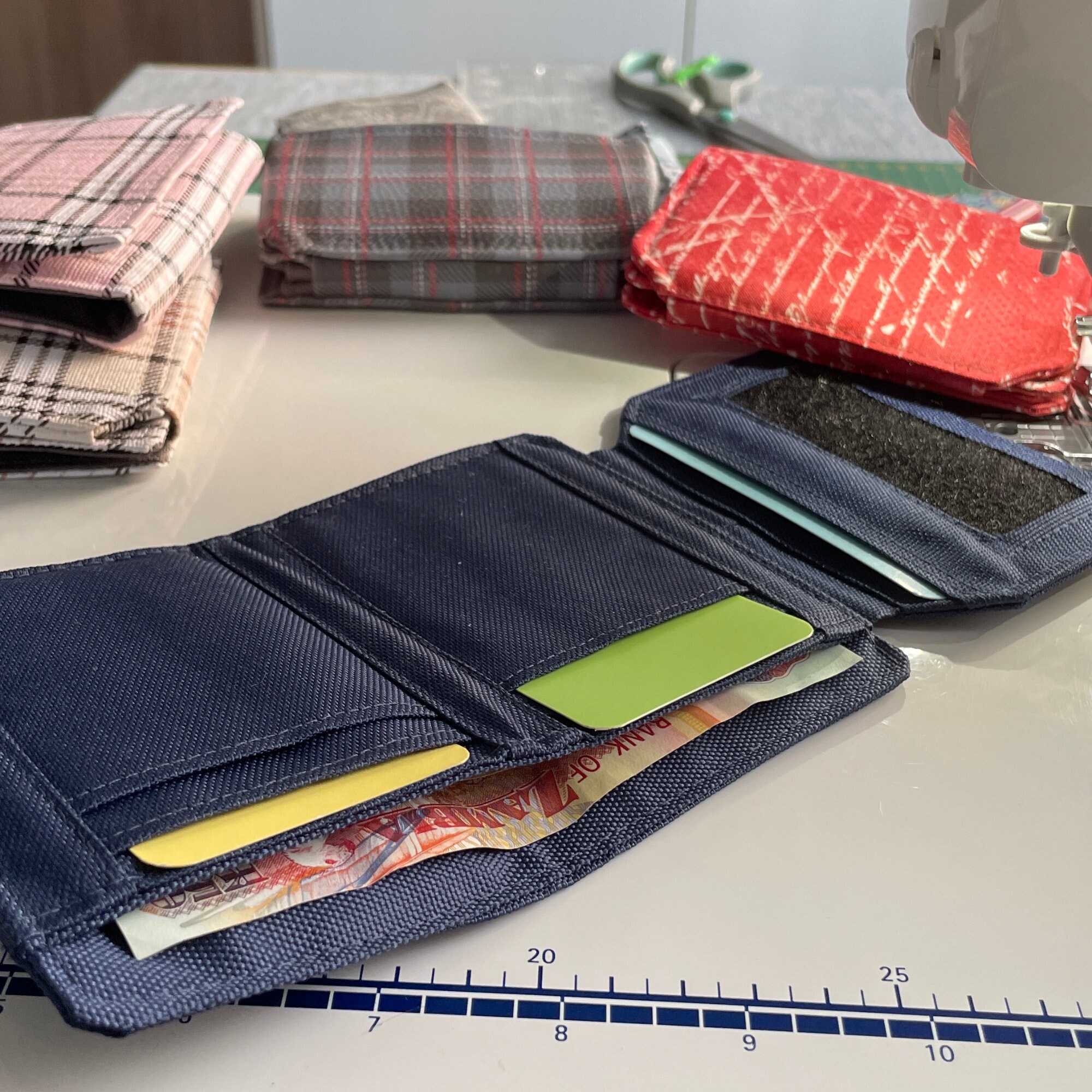 Trifold Wallet Sewing Pattern Etsy