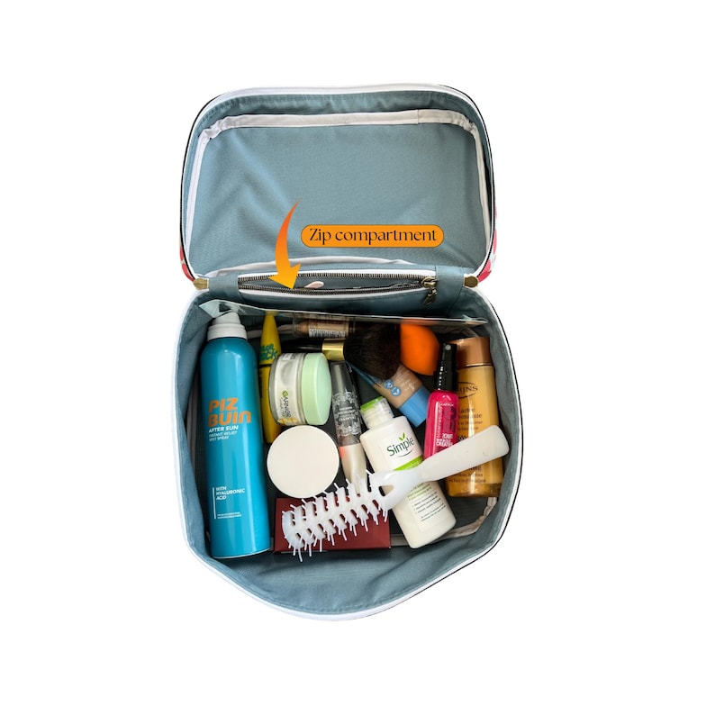 Large oval Train case pattern image 5