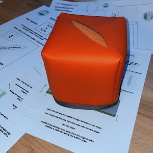 Tissue box/cube  cover -sewing pattern