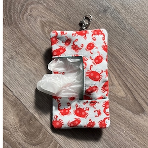 Padrão de carteira de tecido para chaveiro