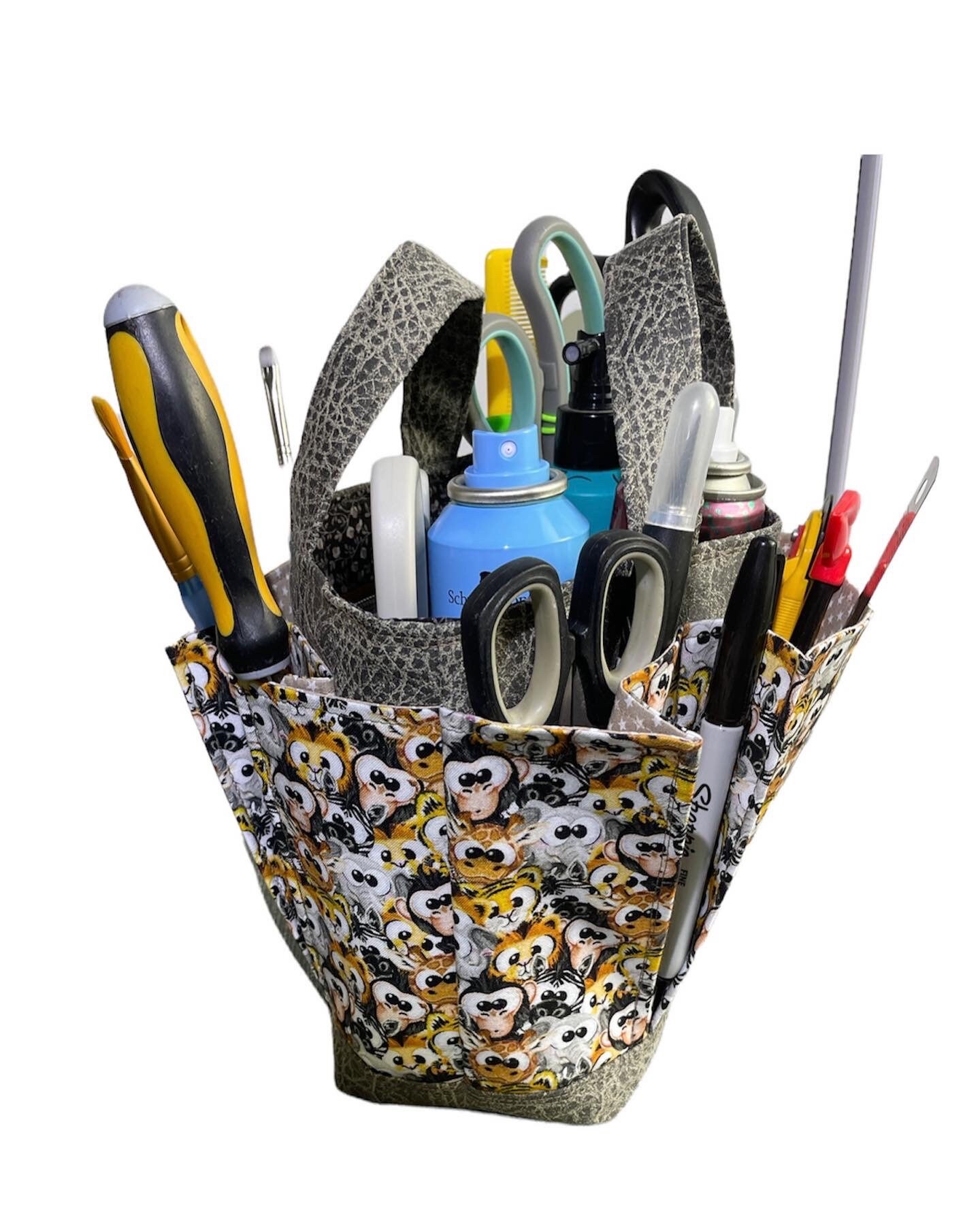 Craft Organiser Bag PDF Sewing Pattern Etsy UK