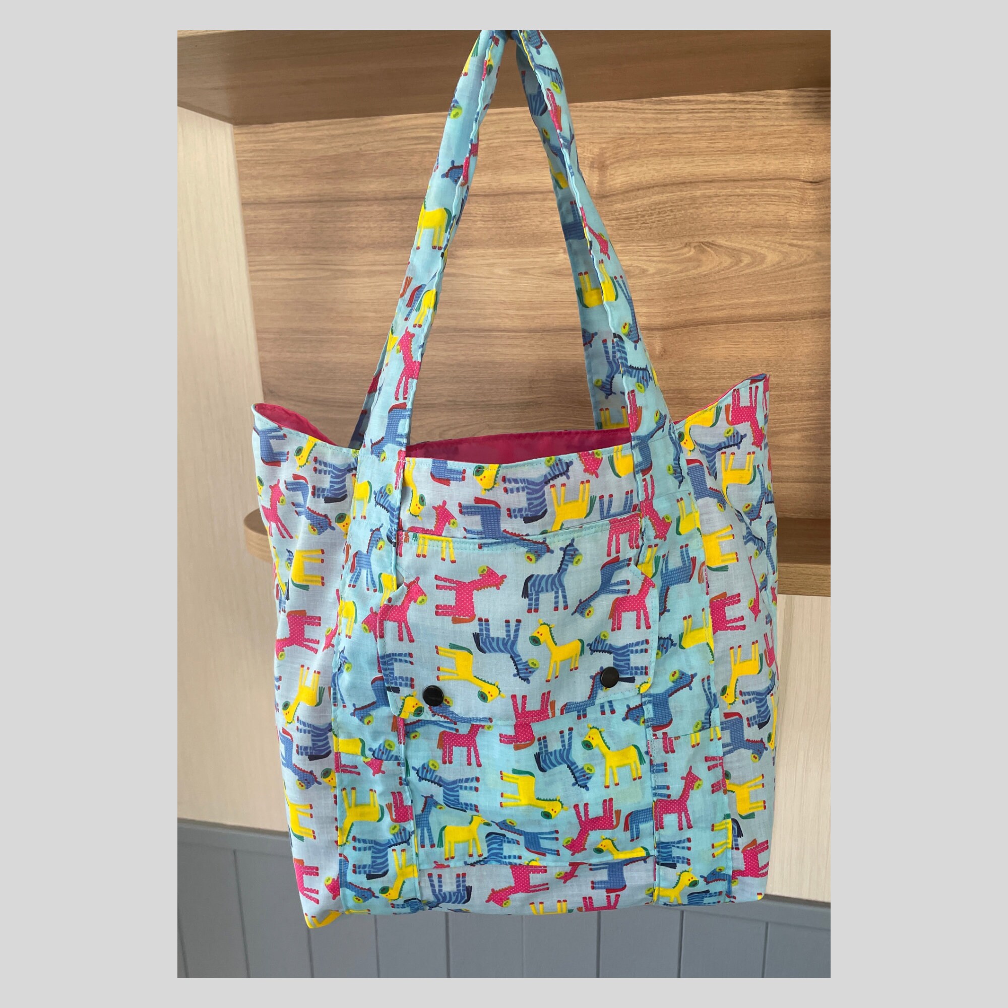Back 2 Basics Simple Tote Bag Sewing Pattern PDF - Etsy