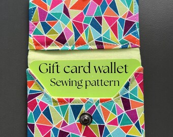 Small card wallet pattern