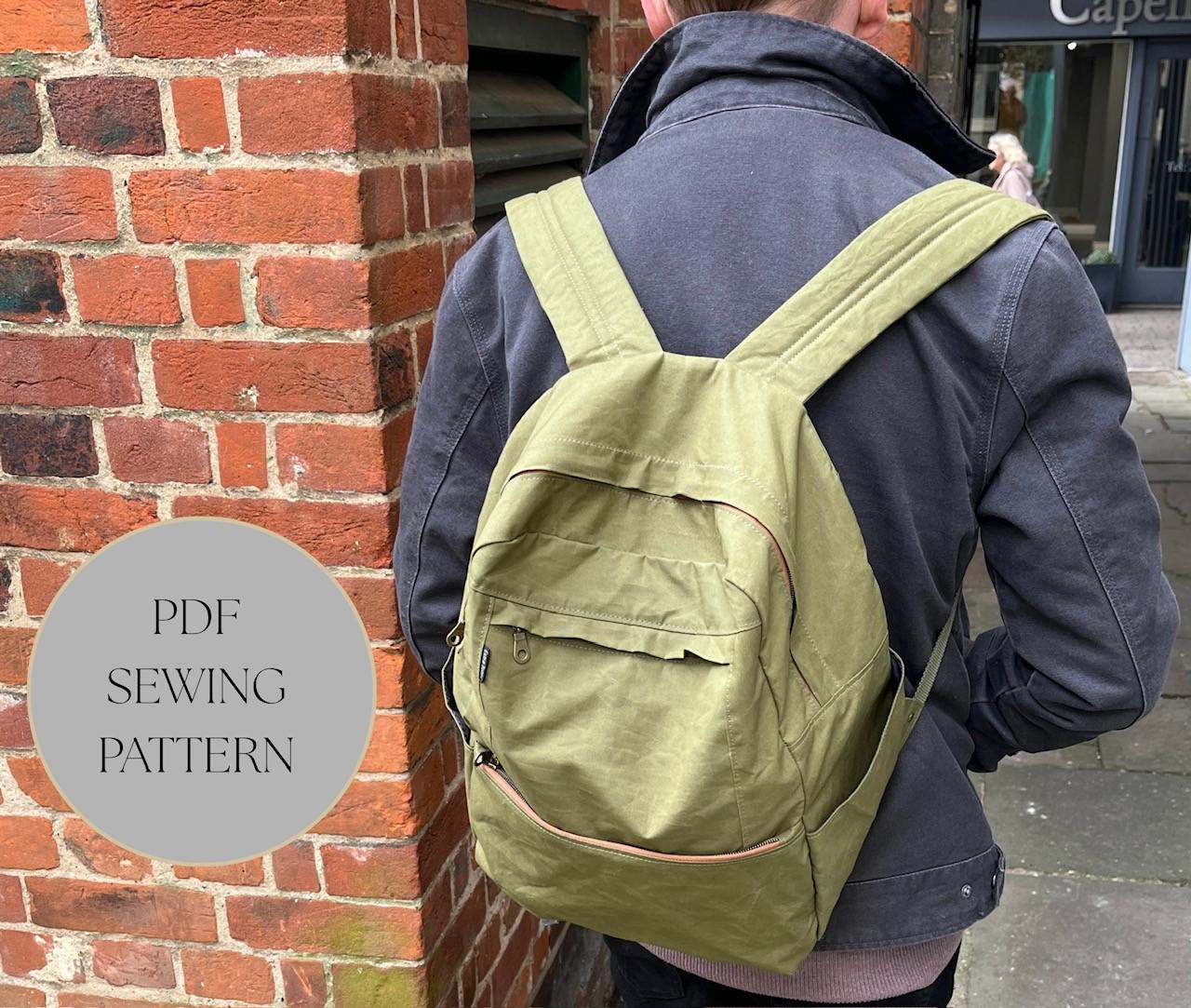 Retro Rucksack Pattern Backpack Sewing Pattern - Etsy