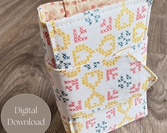 Padded needle book pattern