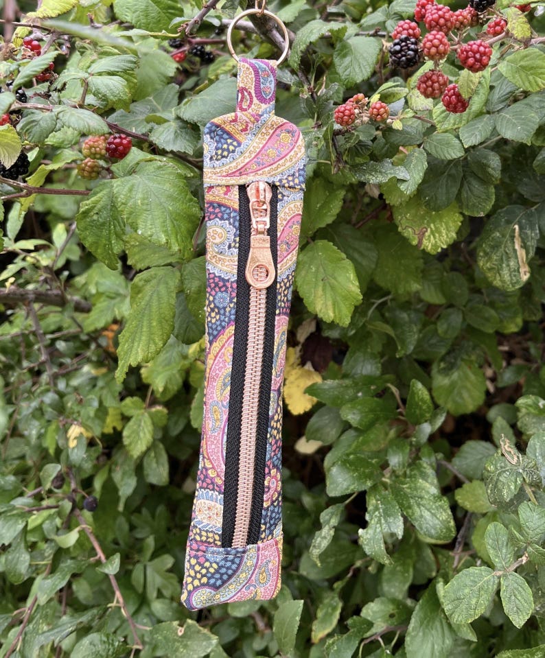 zipped pen case keychain image 8