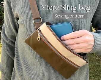 Micro sling-bag pattern