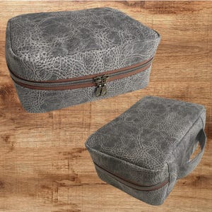 Large oval Train case pattern image 4