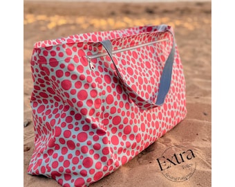 Muster für extra große Reisetasche
