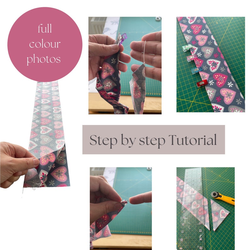 Wire Hair Wrap PDF Sewing Pattern Etsy