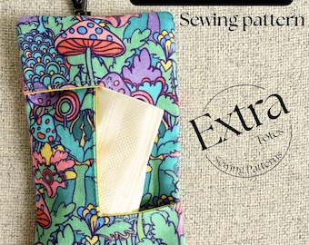 Keyring tissue wallet pattern