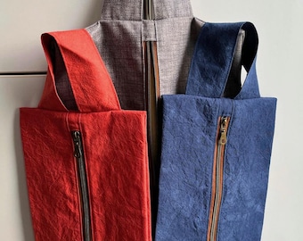 Reißverschluss Stiefel Tasche Muster