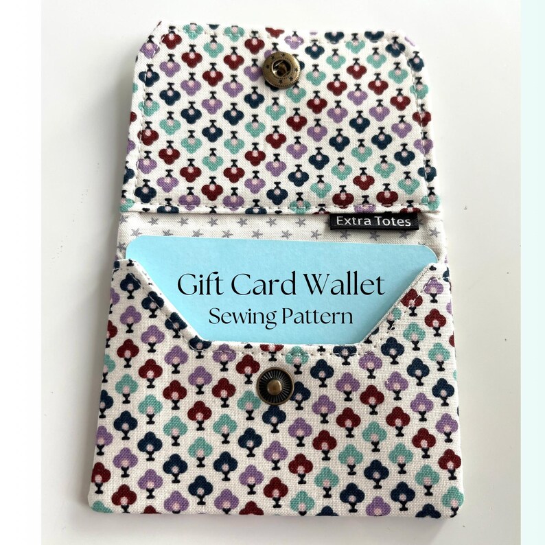 Small Card Wallet Pattern - Etsy