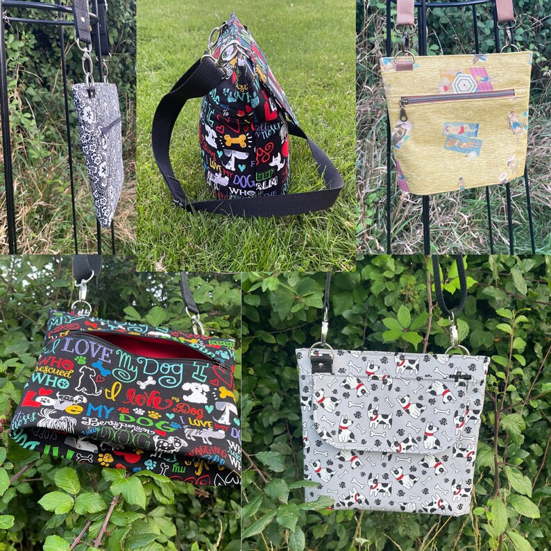Dog Walking Crossbody Bag Sewing Pattern Etsy