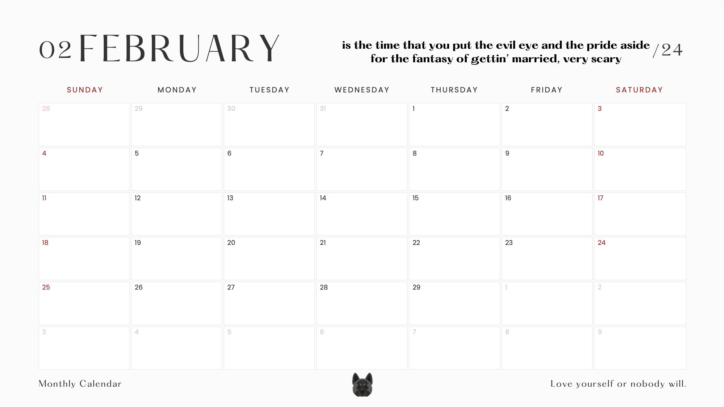 2024 Digital Calendar Drake 'For All The Dogs' 2024 Calendar sold by