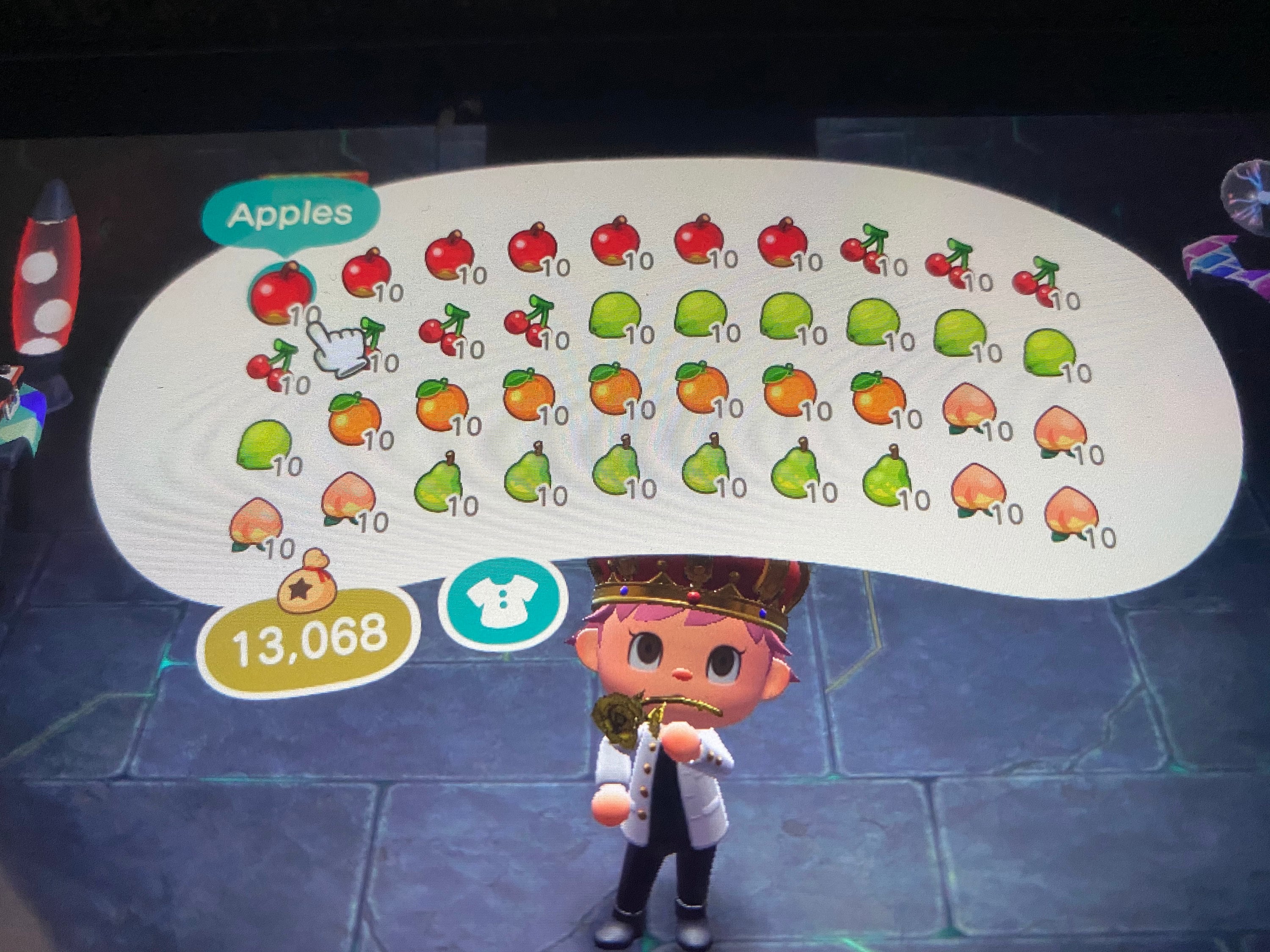 ACNH FRUITS 10x each of Oranges Apples Pears Cherries Etsy