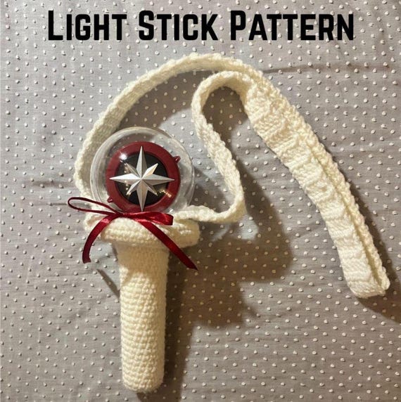 Crochet Light Stick Holder Pattern - Stray Kids Version 2 - Etsy