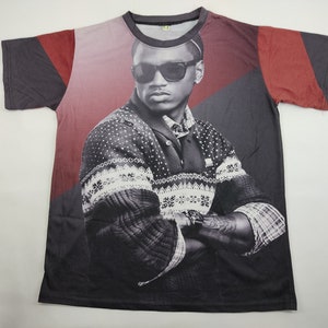 Trey Songz American Artist Hip Hop Passion Pain Pleasure All Over Printed Tee T-shirt Modern Classic Fashion Inspired Designer Streetwear