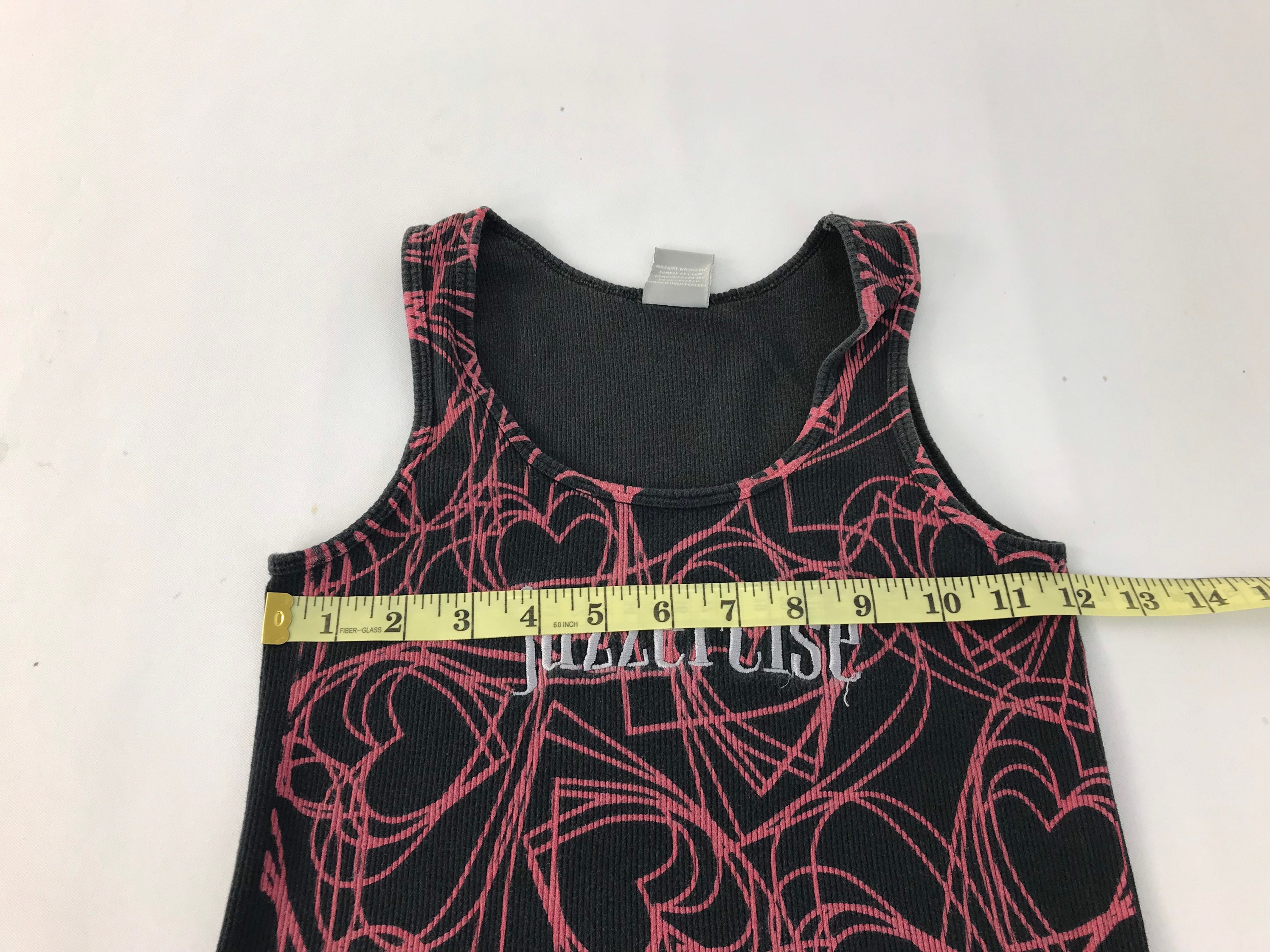 Vintage Marika Jazzercise Sleeveless Tee T-shirt Heart Logo