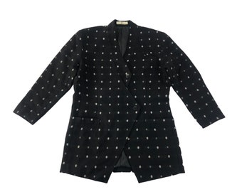 Vintage Hiroko Koshino Pret a Potter Luxury Blazer Coat Double Button Style Inspired Designer Brand Streetwear Size S K2127j