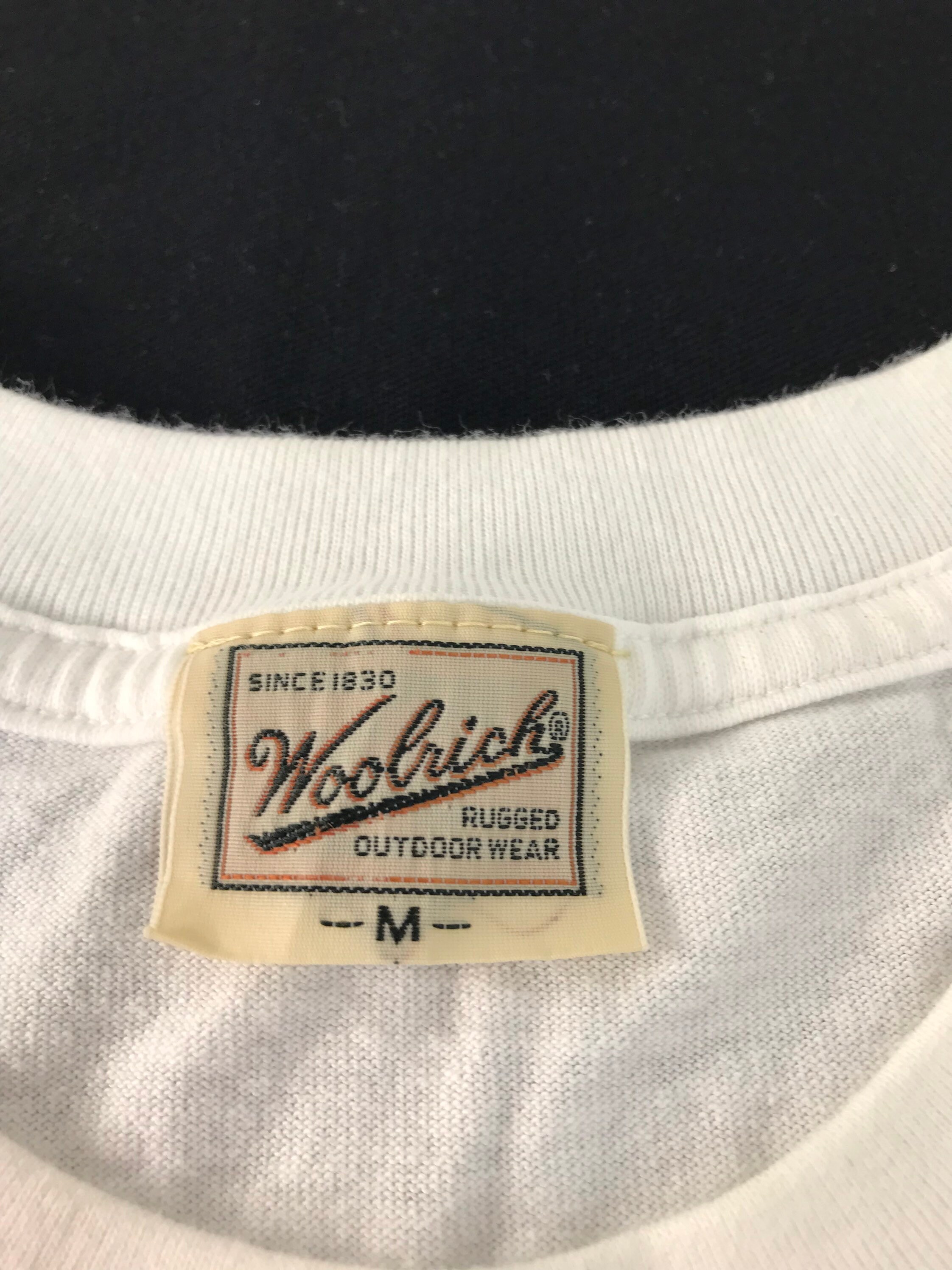 Vintage Woolrich Sheep Rugged Outdoor Wear T-shirt Sheep Printed