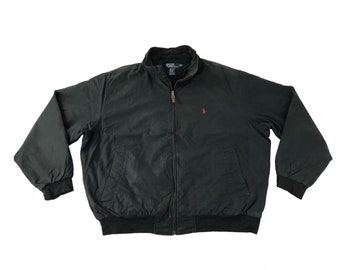 Vintage Polo von Ralph Lauren Harrington Jacke Stil inspiriert Modedesigner Marke Doppeltasche Stil Streetwear passt XL XXL R063j