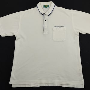 Kenzo Golf Polo T-Shirt Plain Single Pocket Style Embroidery Logo Streetwear Inspired Designer Brand J522