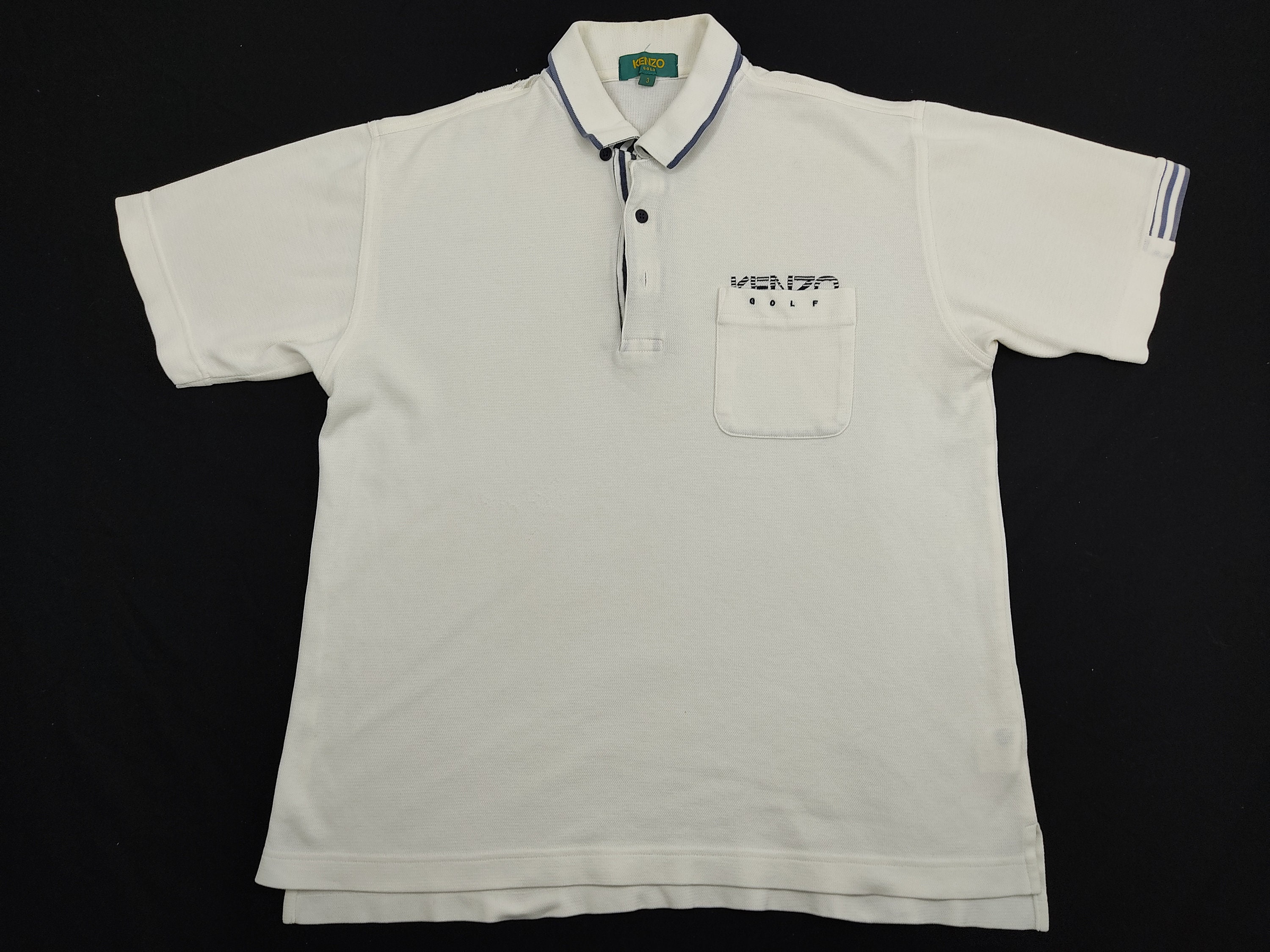 Tシャツ・カットソー KENZO Embroidered cotton oversize polo shirt Kenzo Oversized embroidered polo shirt in cotton | The