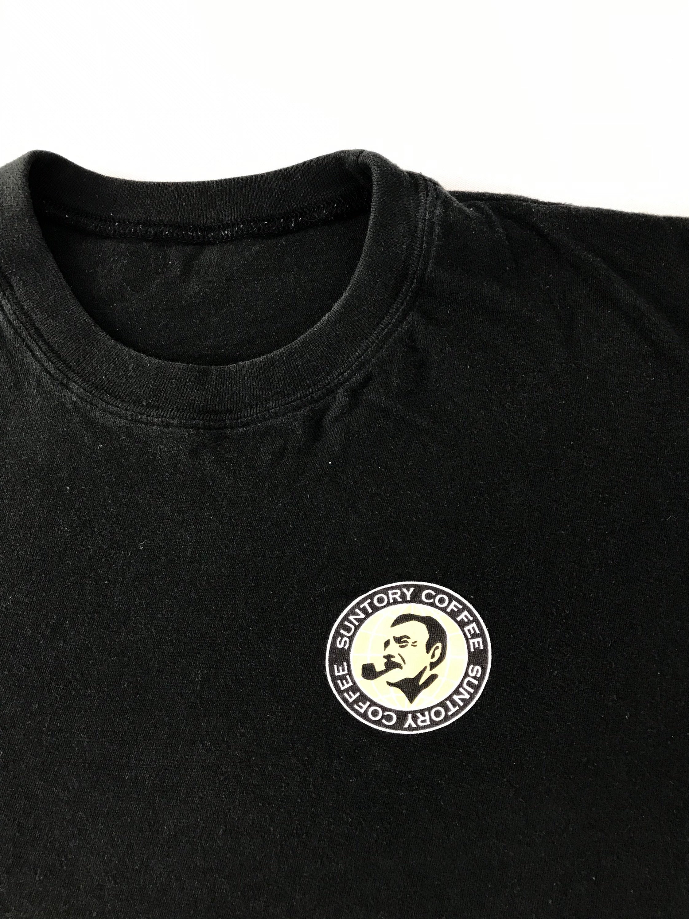 ヴィンテージ 日本ブランド サントリー コーヒーボス 長袖 Tシャツ