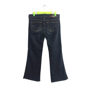 Vintage Vius Edwin Etwas Denim Jeans Indigo Bootcut Style Größe Taille 31 Inspiriert Designer Mädchen Jugend Kleidung Streetwear L1009
